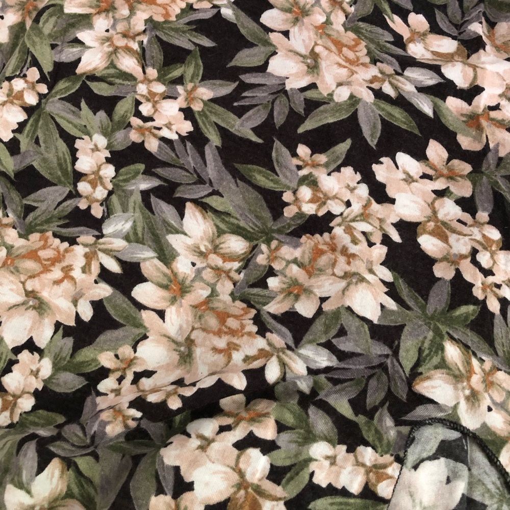 brandy melville floral print maxi skirt - Picture 3 of 4